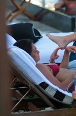 NATALIE MARTINEZ in Bikini at Her Hotel Pool in Miami 07/02/2017
