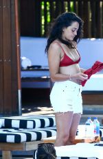 NATALIE MARTINEZ in Bikini at Her Hotel Pool in Miami 07/02/2017