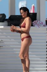 NATALIE MARTINEZ in Bikini on the Beach in Miami 07/05/2017