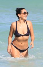 NATALIE MARTINEZ in Bikini on the Beach in Miami 07/14/2017