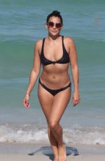 NATALIE MARTINEZ in Bikini on the Beach in Miami 07/14/2017