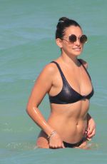 NATALIE MARTINEZ in Bikini on the Beach in Miami 07/14/2017