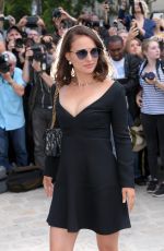 NATALIE PORTMAN at Christian Dior Fashion Show in Paris 07/03/2017