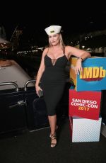 NATASHA HENSTRIDGE at #imdboat Party in San Diego 07/21/2017