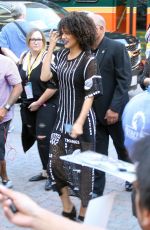 NATHALIE EMMANUEL Arrives at Comic-con in San Diego 07/21/2017