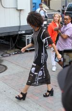 NATHALIE EMMANUEL Arrives at Comic-con in San Diego 07/21/2017