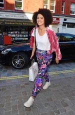 NATHALIE EMMANUELL Out in London 07/03/2017