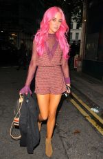 NICOLA HUGHES at Spectrum and Mean Girls Burn Book Launch Party in London 07/26/2017