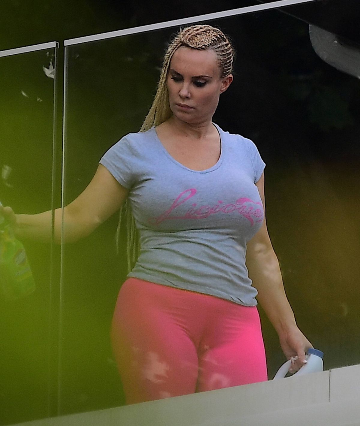 NICOLE COCO AUSTIN at Her Apartment in New Yersey 07/25/2017.