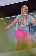 NICOLE COCO AUSTIN at Her Apartment in New Yersey 07/25/2017