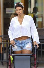 NICOLE MURPHY Out for Lunch at Urth Caffe in Beverly Hills 07/18/2017