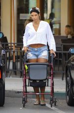 NICOLE MURPHY Out for Lunch at Urth Caffe in Beverly Hills 07/18/2017