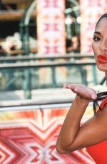 NICOLE SCHERZINGER Arrives at The X Factor Auditions in London 07/06/2017