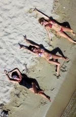 NICOLE SCHERZINGER in Bikini at a Beach in Mykonos 07/02/2017