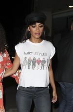 NICOLE SCHERZINGER Leaves Tape Nightclub in London 07/26/2017