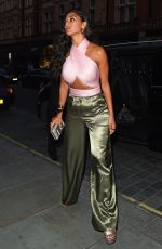 NICOLE SHERZINGER Night Out in London 07/07/2017