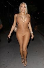 NIKKI MUDARRIS Leaves Boa Steakhouse in West Hollywood 07/15/2017