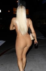 NIKKI MUDARRIS Leaves Boa Steakhouse in West Hollywood 07/15/2017