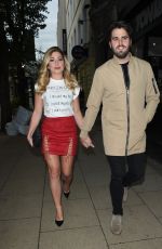 NIKKI SANDERSON  and Greg Whitehust Night Out in Manchester 06/29/2017