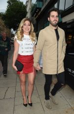 NIKKI SANDERSON  and Greg Whitehust Night Out in Manchester 06/29/2017