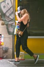 NINA AGDAL in Tights Out and About in New York 06/29/2017