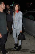 NINA DOBREV at Craig;s Restaurant in West Hollywood 07/14/2017