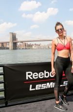 NINA DOBREV at Reebok & Les Mills Present Ultimate Staycation in New York 07/20/2017