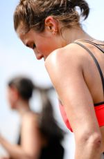 NINA DOBREV at Reebok & Les Mills Present Ultimate Staycation in New York 07/20/2017