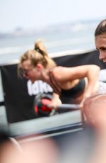 NINA DOBREV at Reebok & Les Mills Present Ultimate Staycation in New York 07/20/2017