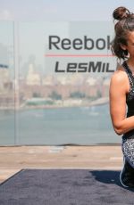 NINA DOBREV at Reebok & Les Mills Present Ultimate Staycation in New York 07/20/2017