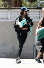 NINA DOBREV Leaves a Gym in Los Angeles 07/18/2017