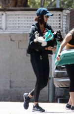 NINA DOBREV Leaves a Gym in Los Angeles 07/18/2017