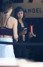 NINA DOBREV Leaves a Gym in Los Angeles 07/18/2017