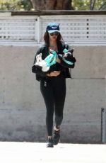NINA DOBREV Leaves a Gym in Los Angeles 07/18/2017