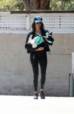NINA DOBREV Leaves a Gym in Los Angeles 07/18/2017