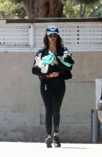 NINA DOBREV Leaves a Gym in Los Angeles 07/18/2017