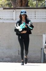 NINA DOBREV Leaves a Gym in Los Angeles 07/18/2017