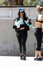 NINA DOBREV Leaves a Gym in Los Angeles 07/18/2017