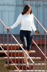 NINA DOBREV Leaves You Doll You! Eyeleash Extensions in Los Angeles 07/05/2017