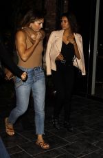 NINA DOBREV Night Out in Los Angeles 07/29/2017
