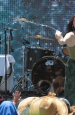 NOAH CYRUS Performs at Y100 Mack-a-poolooza Festival in Miami 07/15/2017
