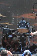 NOAH CYRUS Performs at Y100 Mack-a-poolooza Festival in Miami 07/15/2017