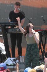 NOAH CYRUS Performs at Y100 Mack-a-poolooza Festival in Miami 07/15/2017