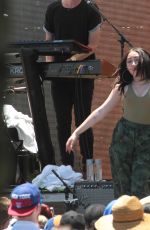 NOAH CYRUS Performs at Y100 Mack-a-poolooza Festival in Miami 07/15/2017