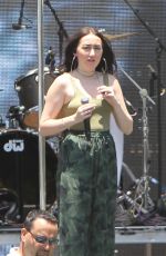 NOAH CYRUS Rehearsing for Mackapoolooza at Fontainebleau Hotel in Miami 07/15/2017
