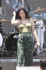 NOAH CYRUS Rehearsing for Mackapoolooza at Fontainebleau Hotel in Miami 07/15/2017