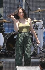NOAH CYRUS Rehearsing for Mackapoolooza at Fontainebleau Hotel in Miami 07/15/2017