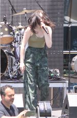 NOAH CYRUS Rehearsing for Mackapoolooza at Fontainebleau Hotel in Miami 07/15/2017