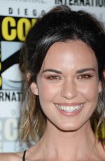ODETTE ANNABLE at Supergirl Press Line at Comic-con in San Diego 0722/2017