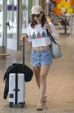 OLIVIA MUNN Arrives at Airport in Montreal 07/06/2017